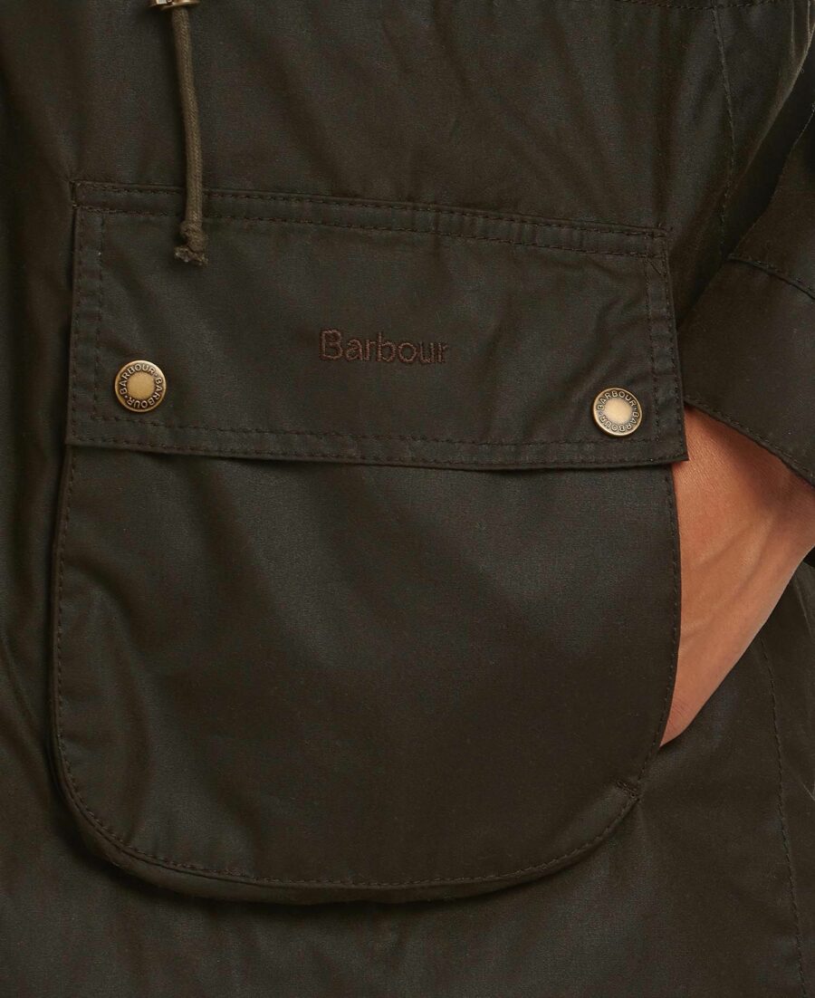BARBOUR MULL WAXED COTTON JACKET
