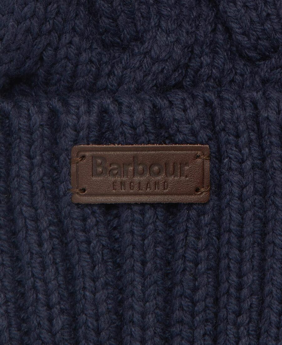 BARBOUR BOYS GAINFORD CABLE NAVY