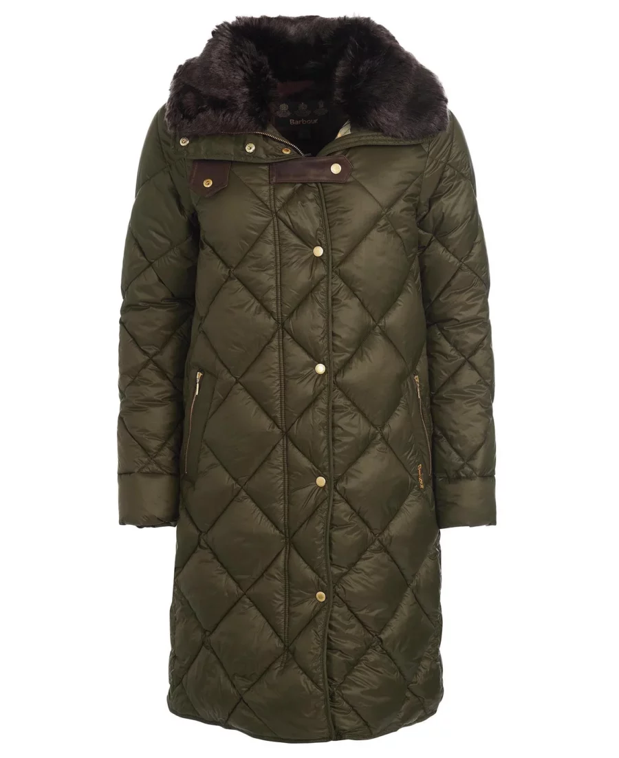 BARBOUR BALLATER QUILTED JACKET SAGE