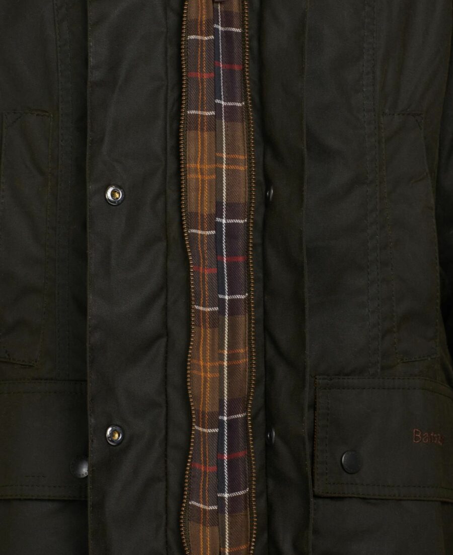 BARBOUR CLASSIC BEADNELL WAX JACKET OLIVE