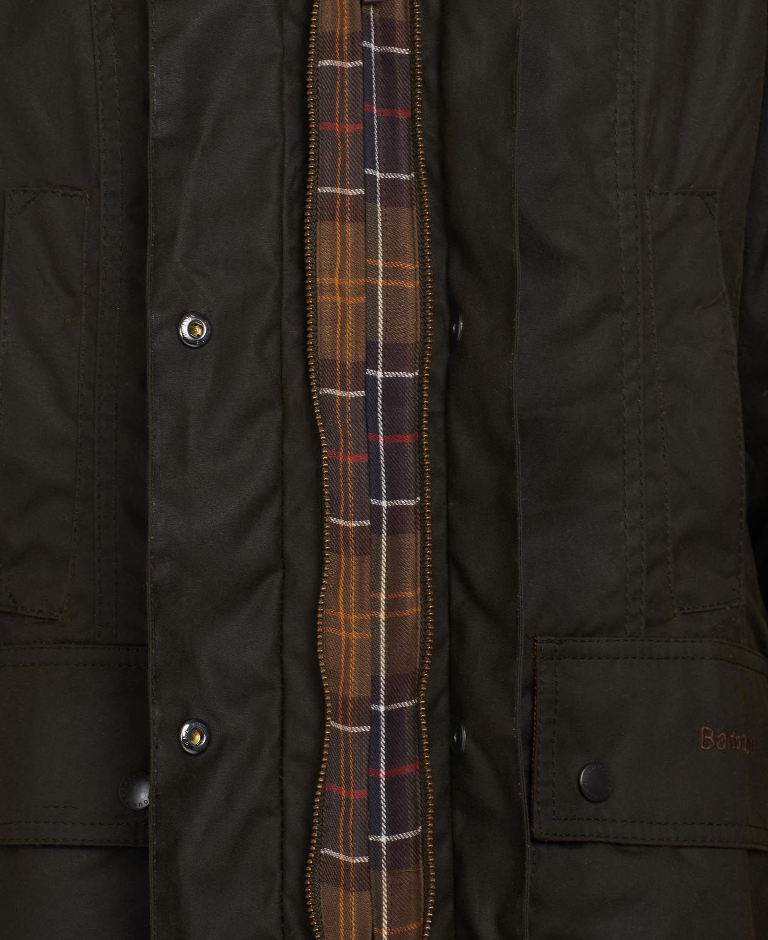 BARBOUR CLASSIC BEADNELL WAX JACKET OLIVE - Aston Bourne