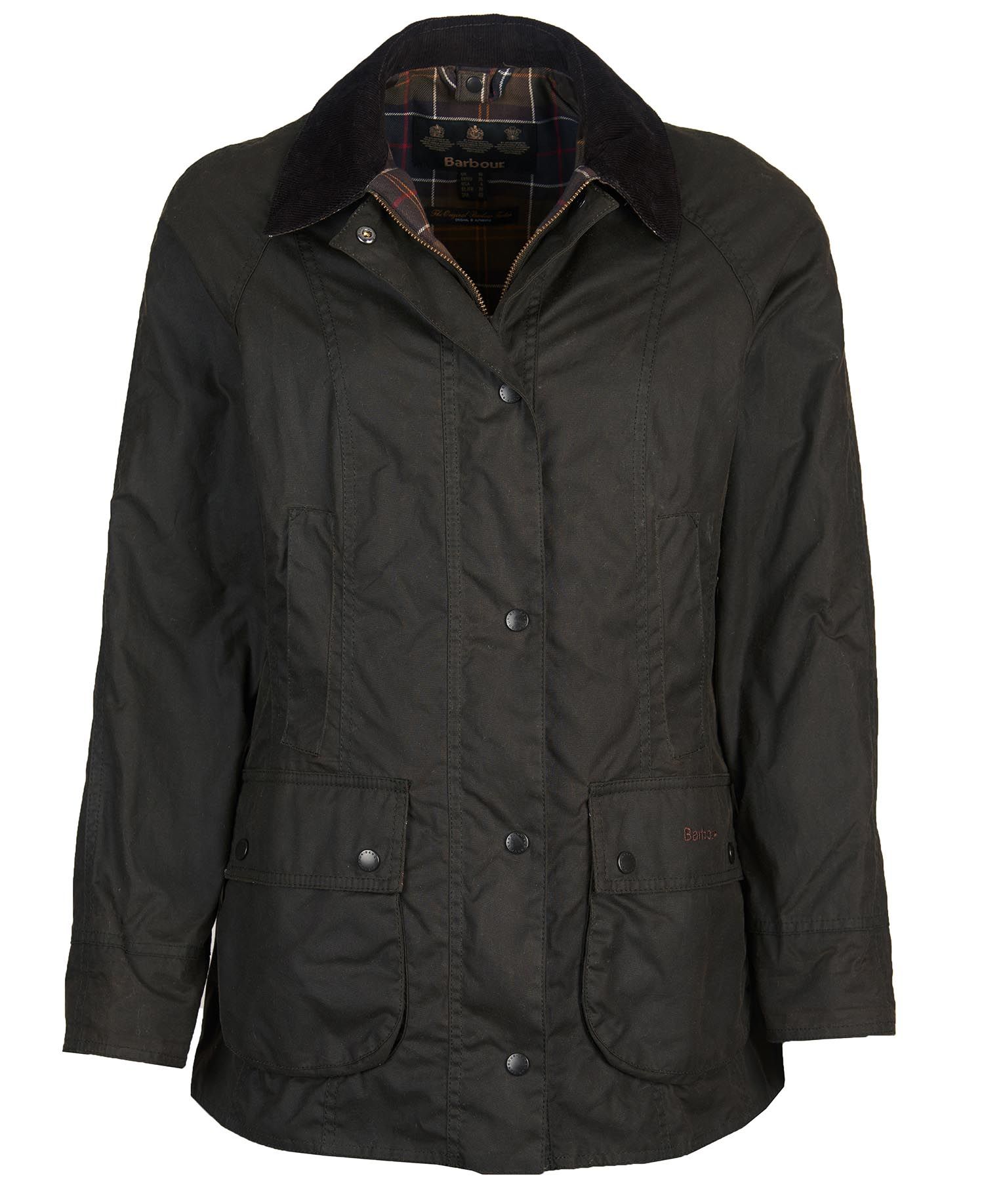 BARBOUR CLASSIC BEADNELL WAX JACKET OLIVE - Aston Bourne