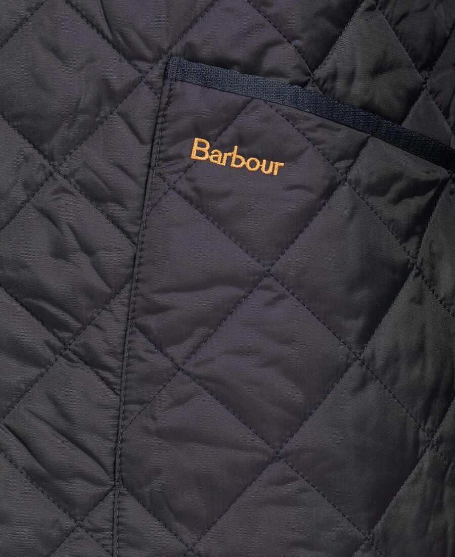 BARBOUR LIDDESDALE QUILTED JACKET NAVY