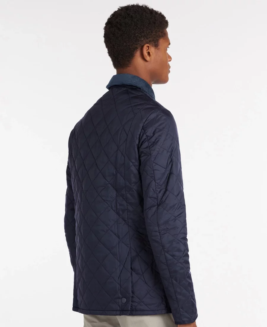 BARBOUR HERITAGE LIDDESDALE QUILTED JACKET NAVY
