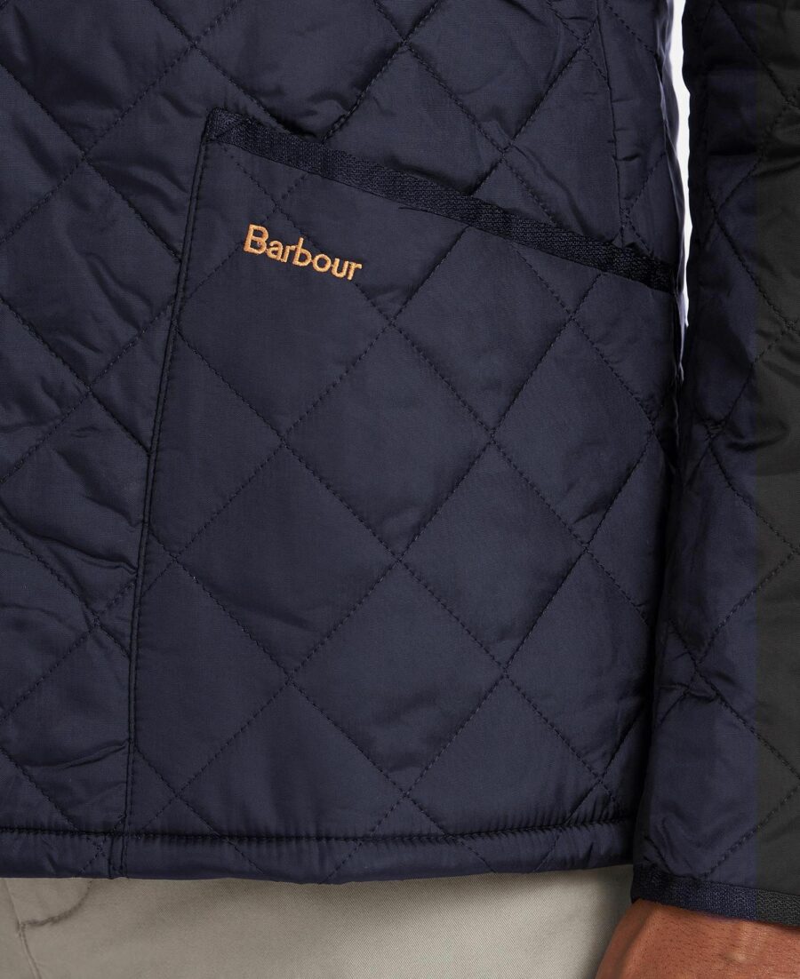 BARBOUR HERITAGE LIDDESDALE QUILTED JACKET NAVY