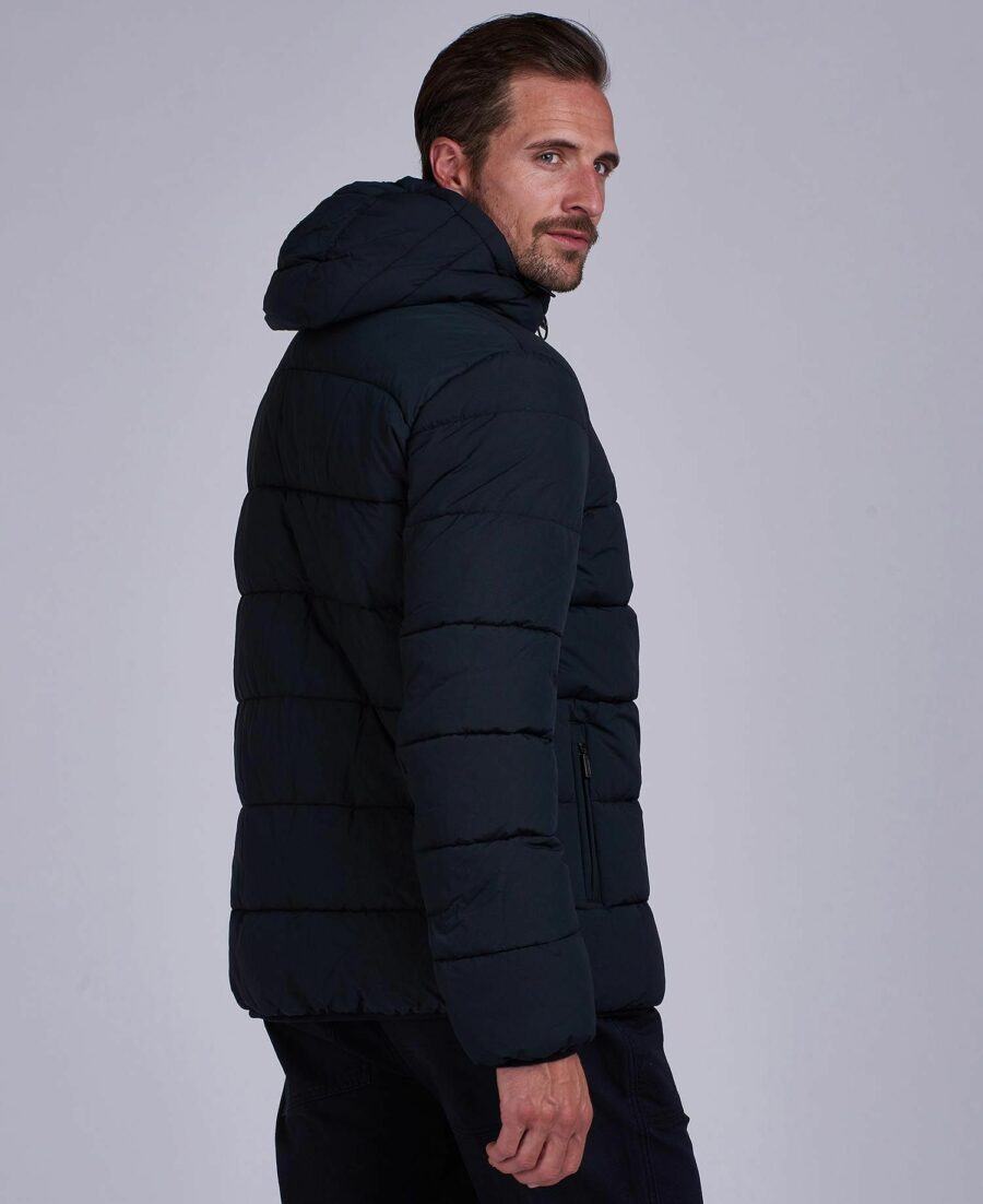 B.INTL COURT QUILTED JACKET BLACK
