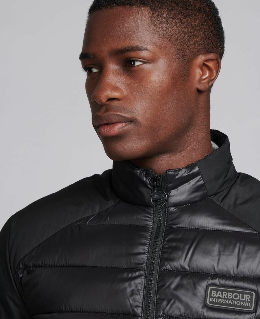 B.INTL DULWICH QUILTED JACKET BLACK