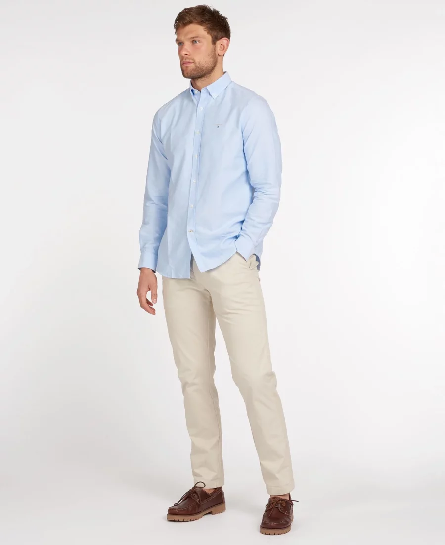BARBOUR OXFORD 3 TAILORED SHIRT - SKY