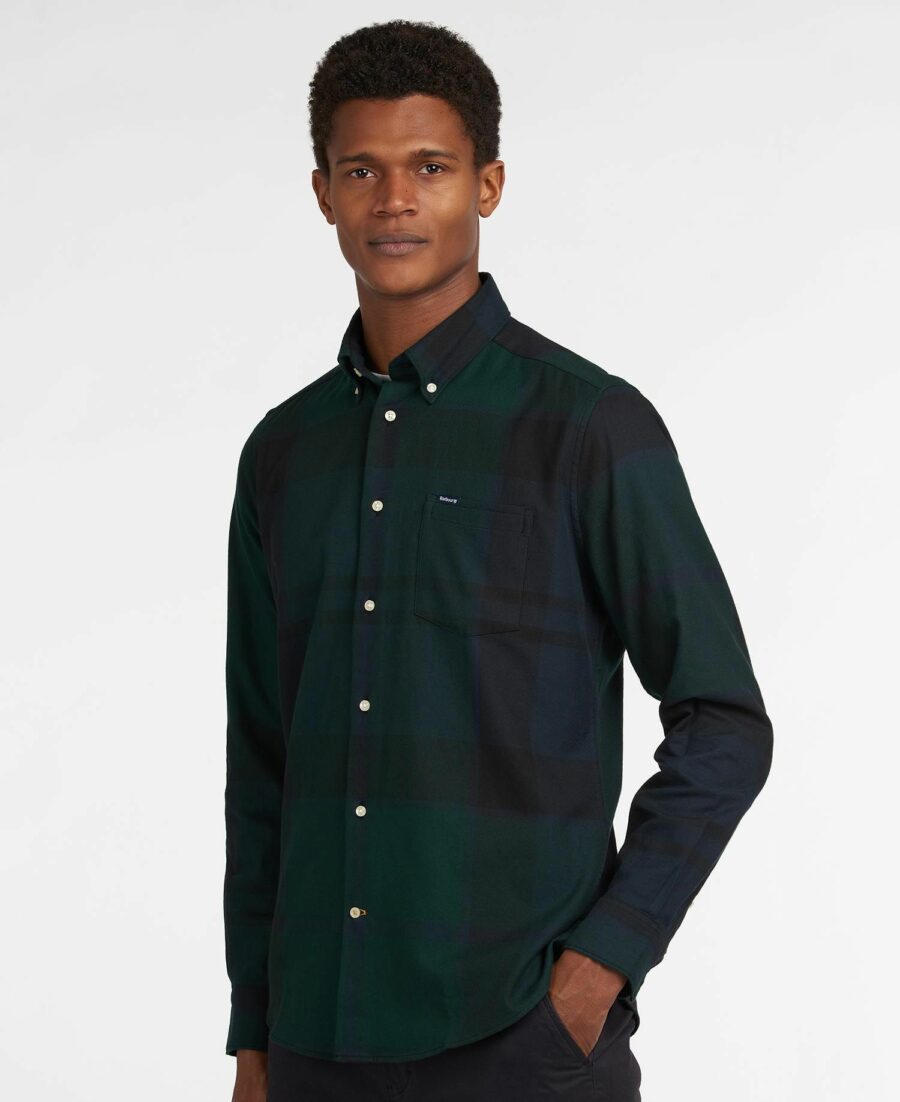 BARBOUR DUNOON TAILORED SHIRT - BLACK WATCH