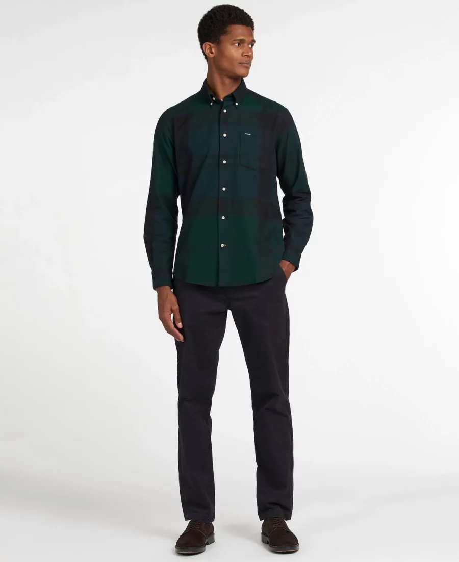 BARBOUR DUNOON TAILORED SHIRT - BLACK WATCH