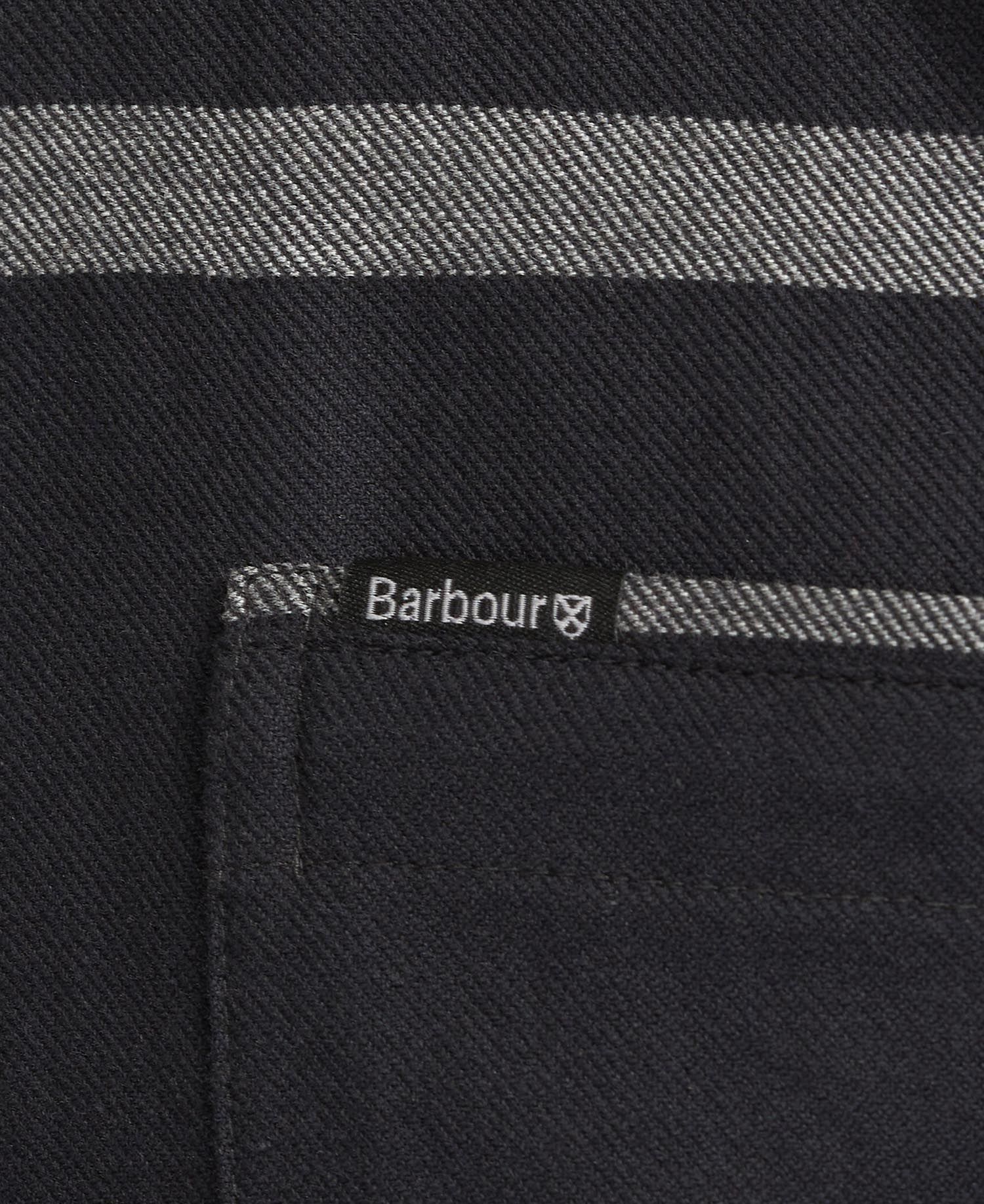 BARBOUR DUNOON TAILORED SHIRT - GRAPHITE - Aston Bourne