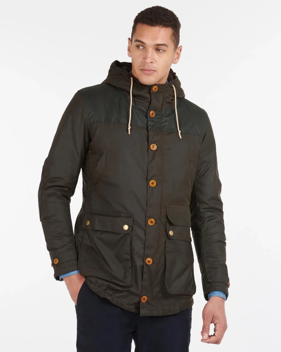 BARBOUR GAME WAXED COTTON PARKA