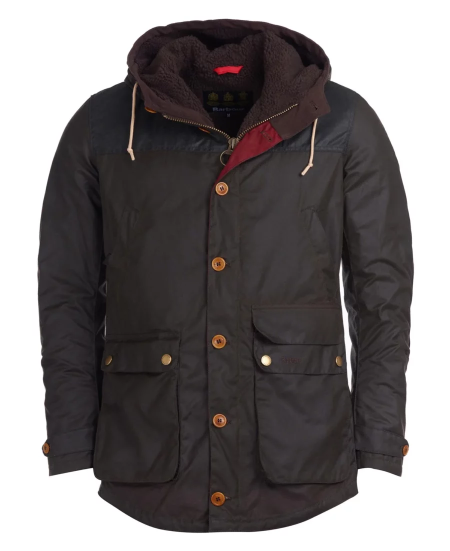 BARBOUR GAME WAXED COTTON PARKA