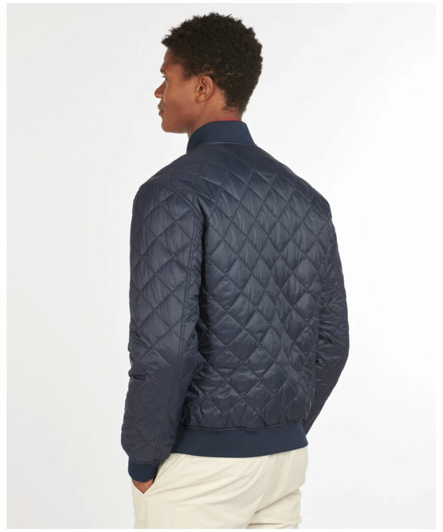 BARBOUR GABBLE QUILTED JACKET NAVY