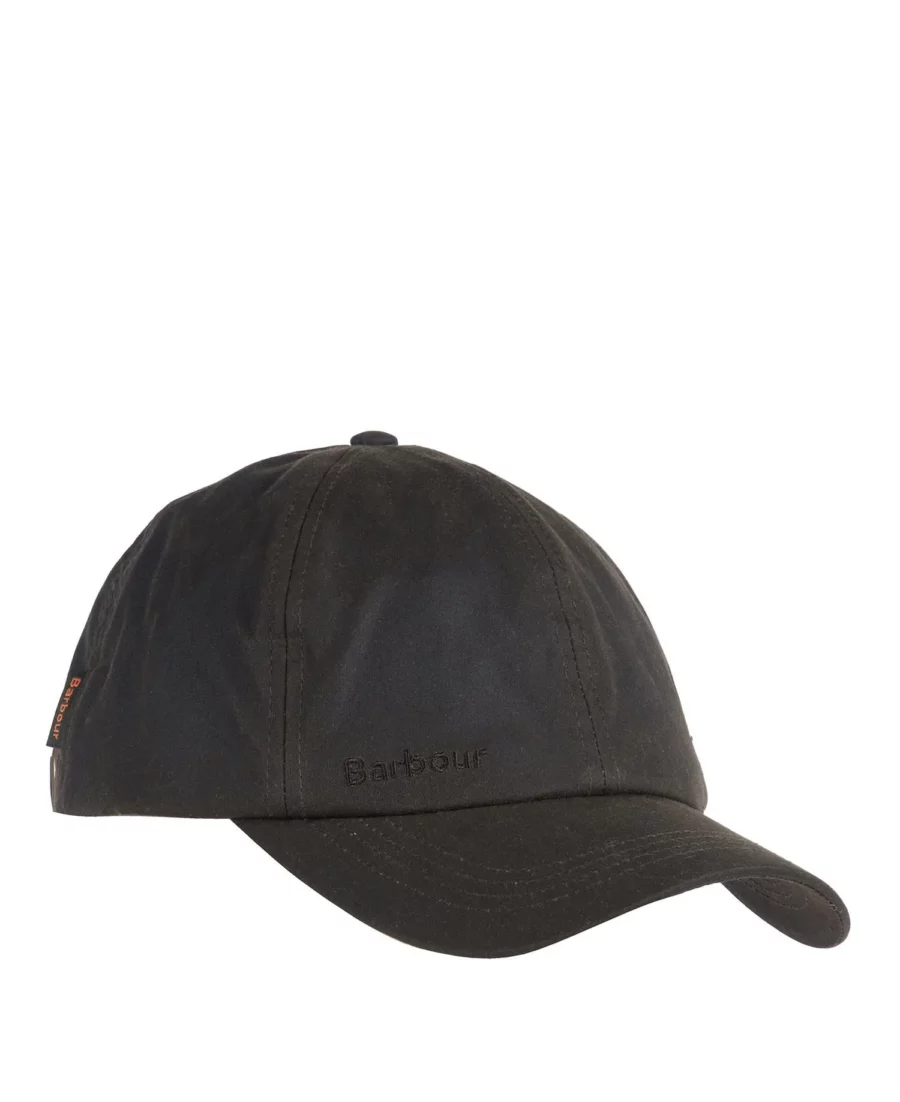 BARBOUR WAX SPORTS CAP OLIVE