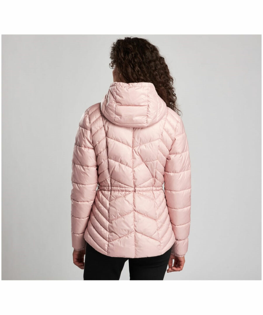 BARBOUR INTERNATIONAL ACE QUILTED JACKET PINK