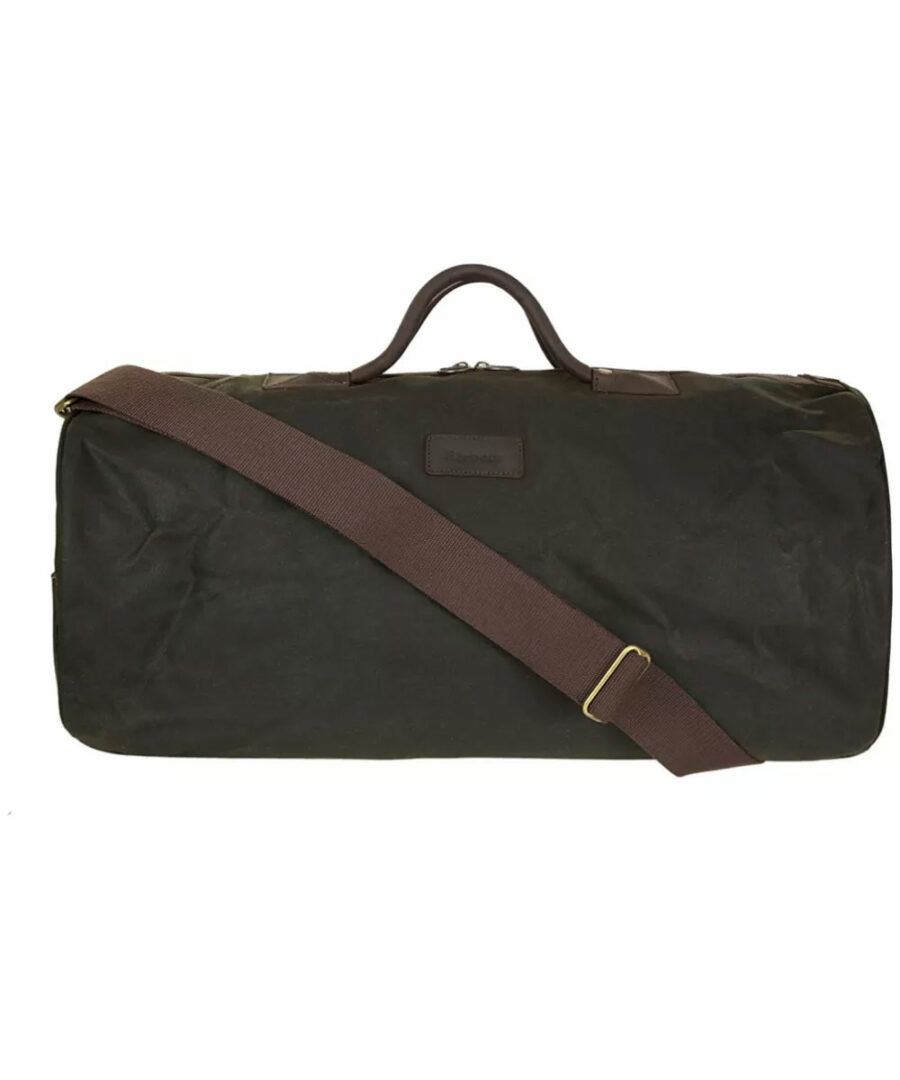 BARBOUR WAX HOLDALL BAG OLIVE