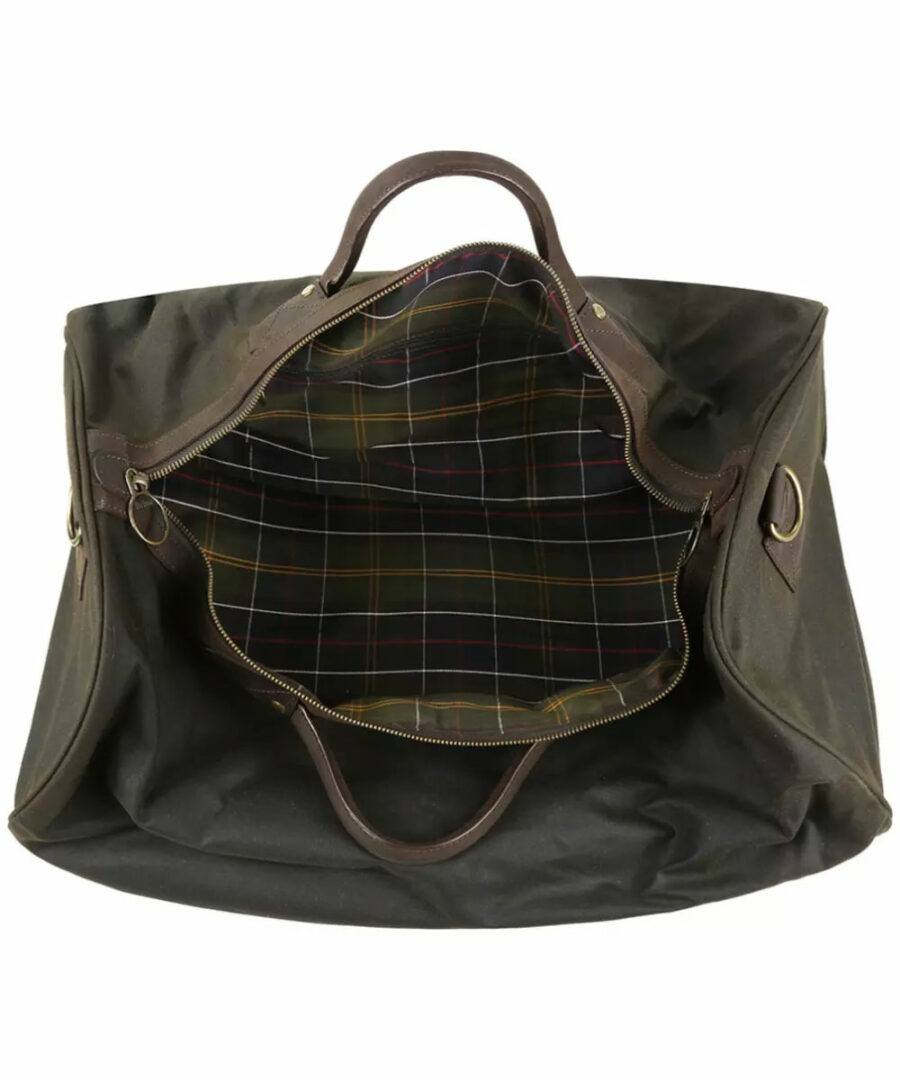 BARBOUR WAX HOLDALL BAG OLIVE