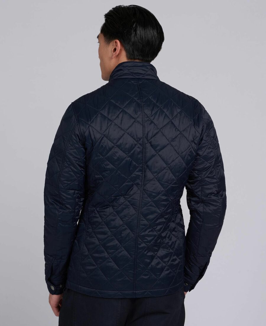 BARBOUR INTERNATIONAL ARIEL QUILTED JACKET-Navy