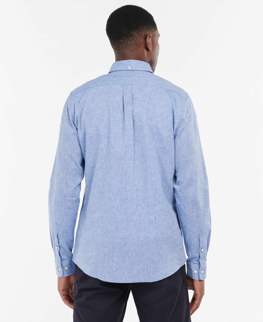 Barbour Nelson Tailored Shirt- Blue