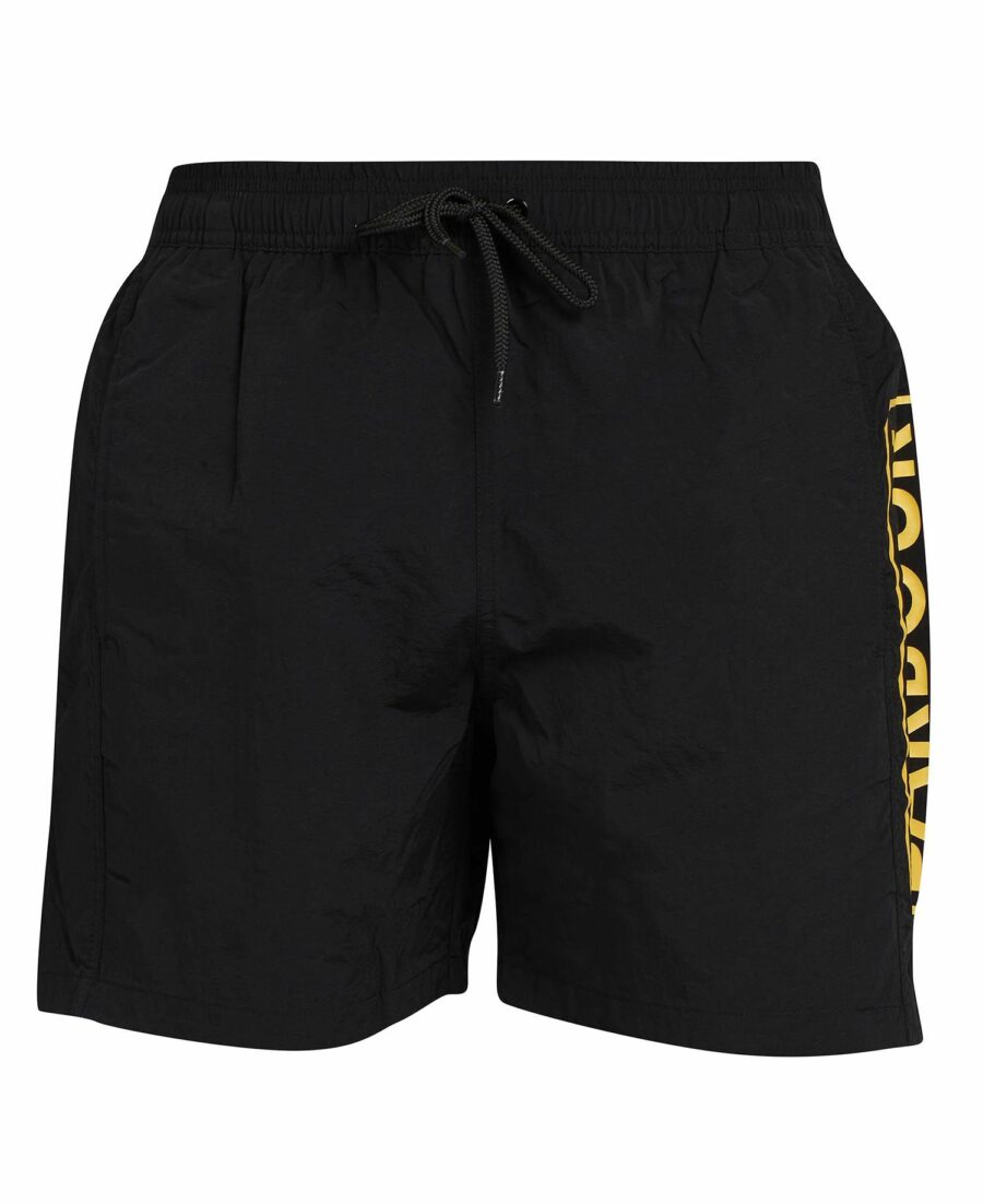 B.Intl Large Logo Swim Shorts- Black