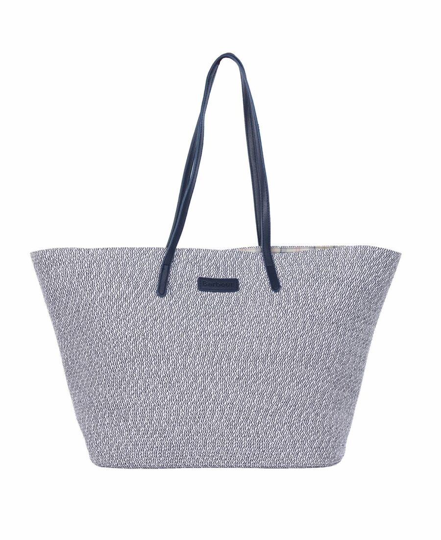 Barbour Christie Tote: Navy