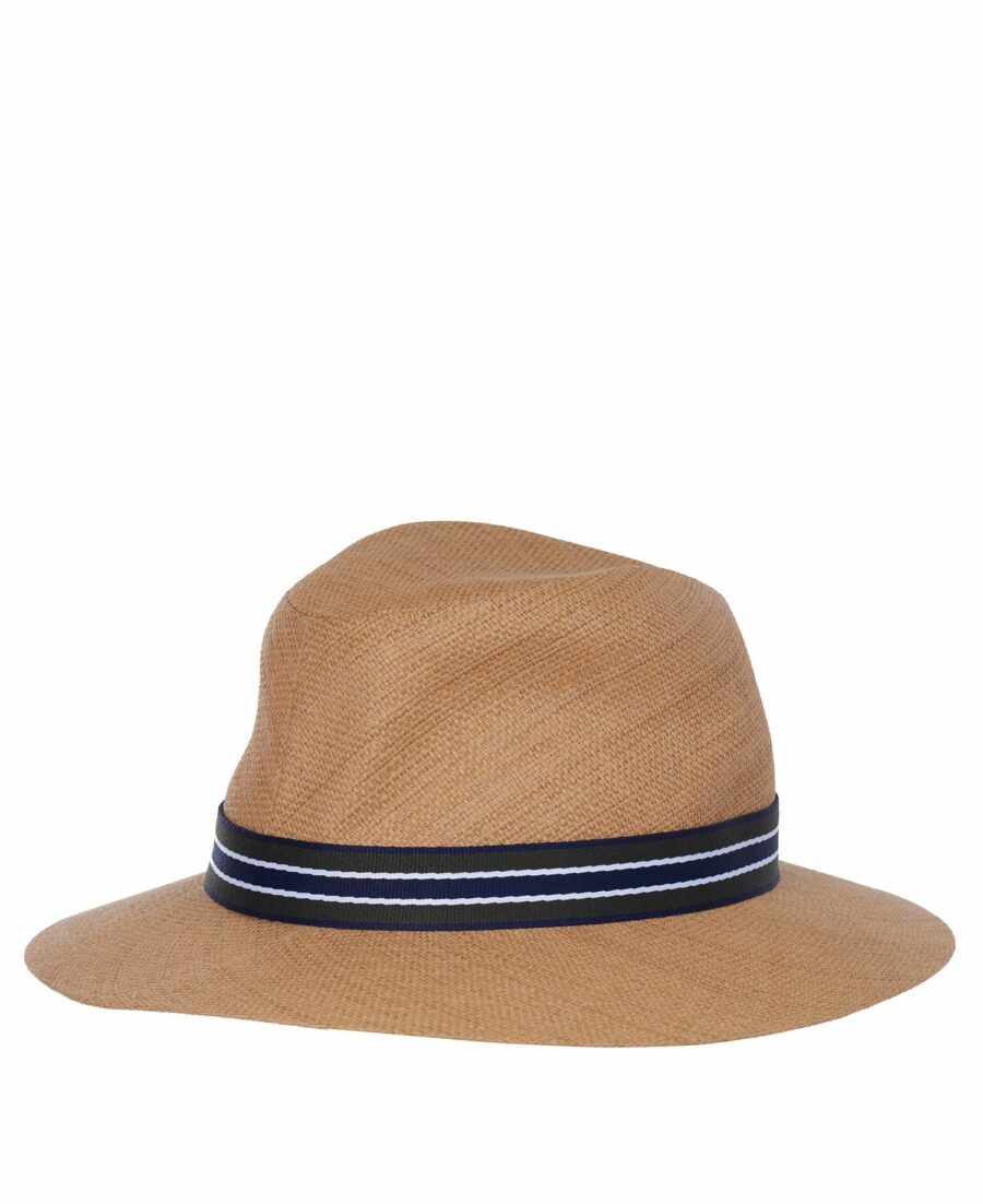 BARBOUR ROTHBURY HAT-Light Tan