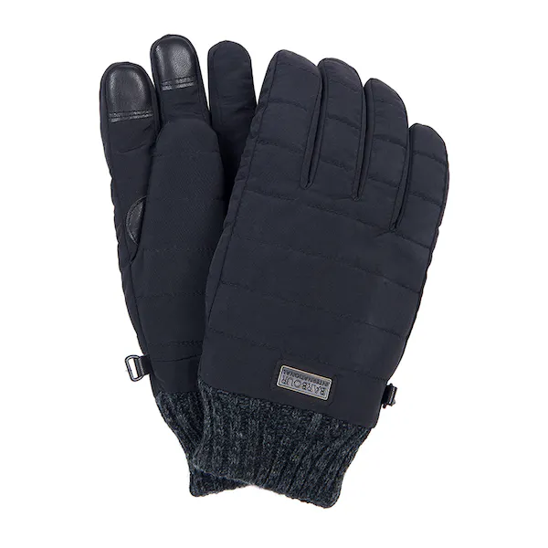 B.Intl Peak Baffle Gloves : Black