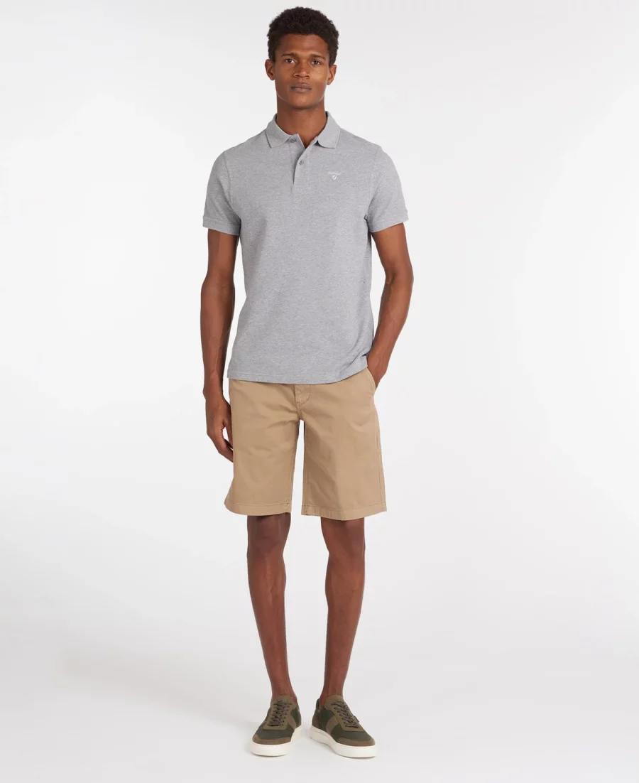 Barbour Sports Polo-Grey Marl