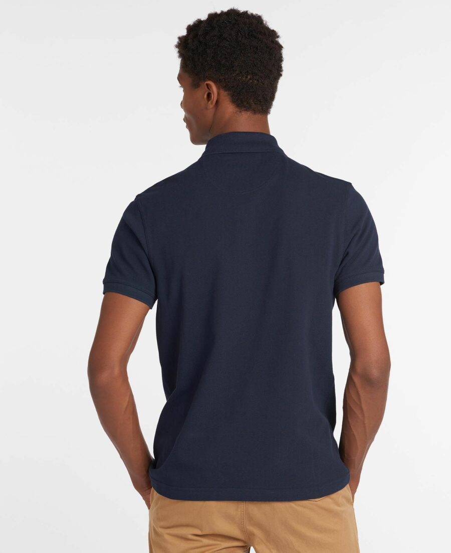 Barbour Sports Polo-New Navy