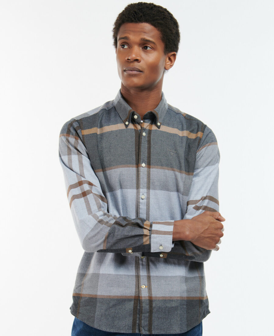 Barbour Iceloch Tailored Shirt-Greystone
