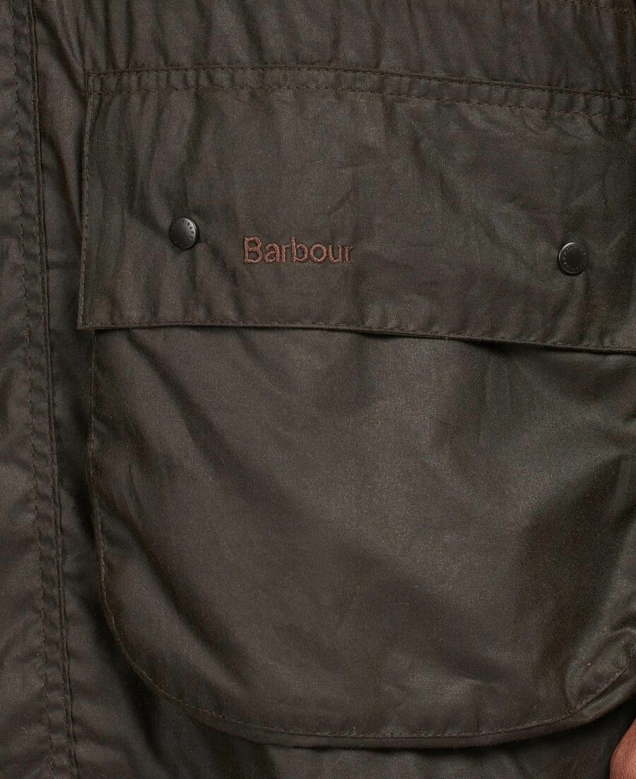 Barbour Classic Durham Jacket: Olive