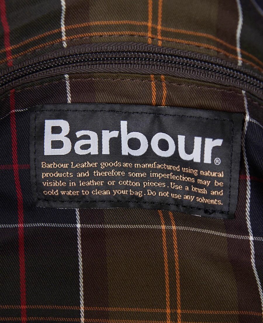 Barbour Wax Holdall Bag-Olive