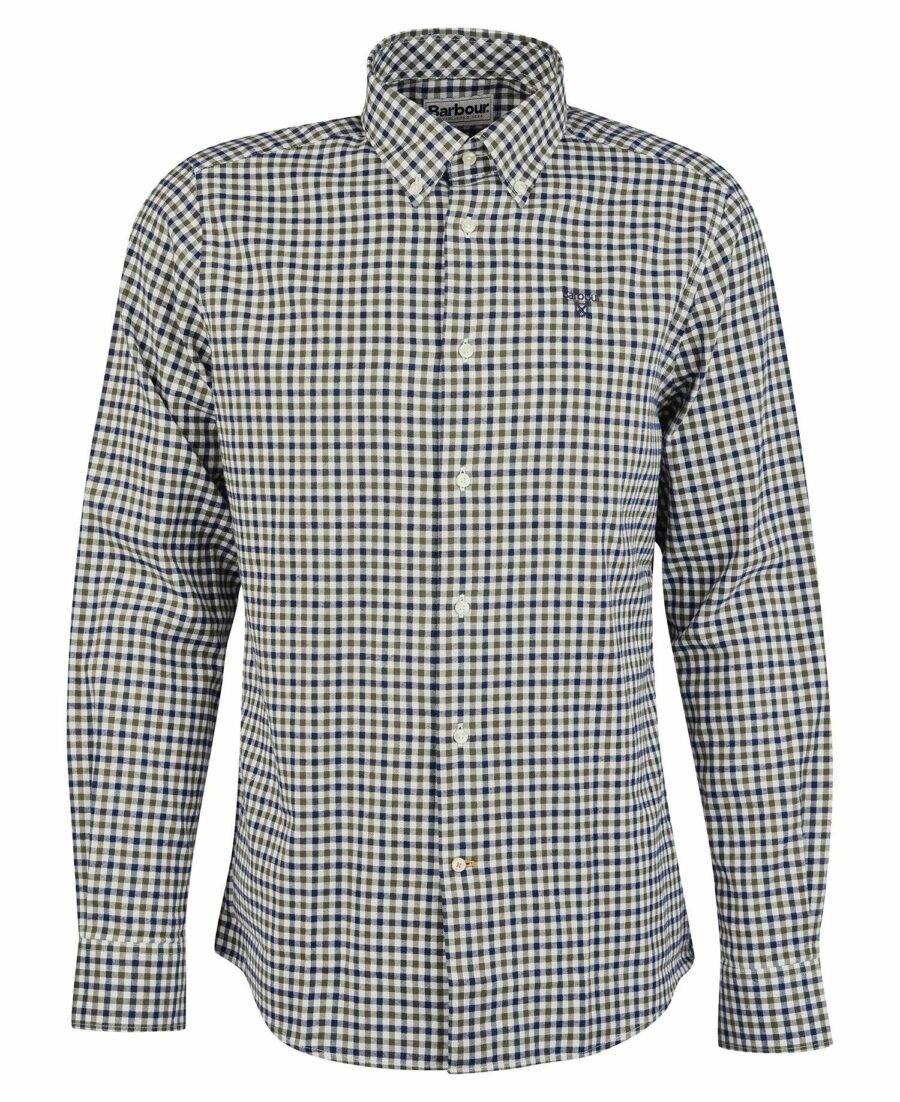 Barbour Finkle Tailored Shirt- Olive