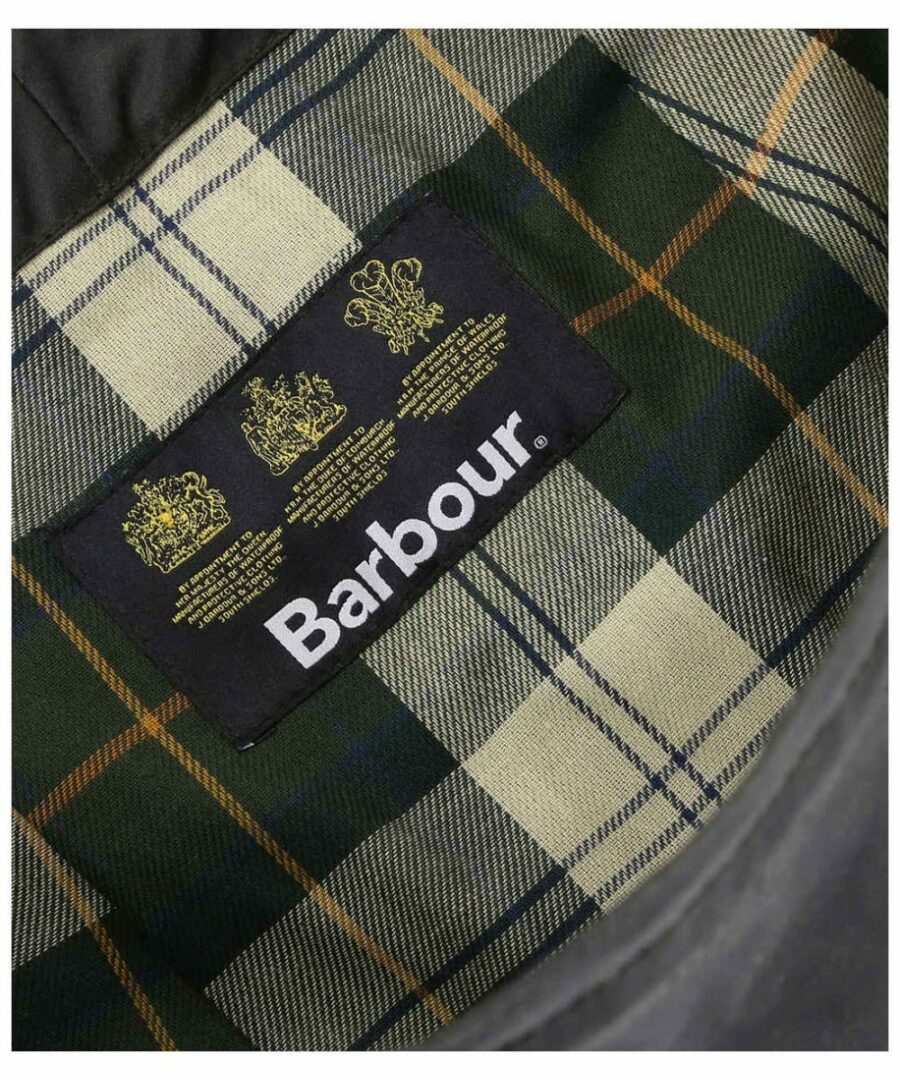 Barbour Waxed Cotton Hood-Sage