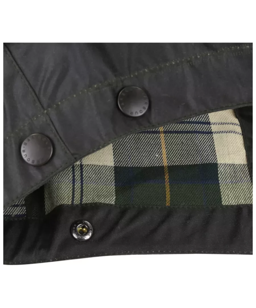 Barbour Waxed Cotton Hood-Sage