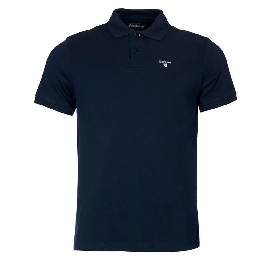 Barbour Sports Polo-New Navy
