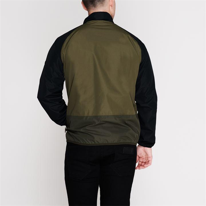 0. B.Intl Row Waterproof Jacket: Olive
