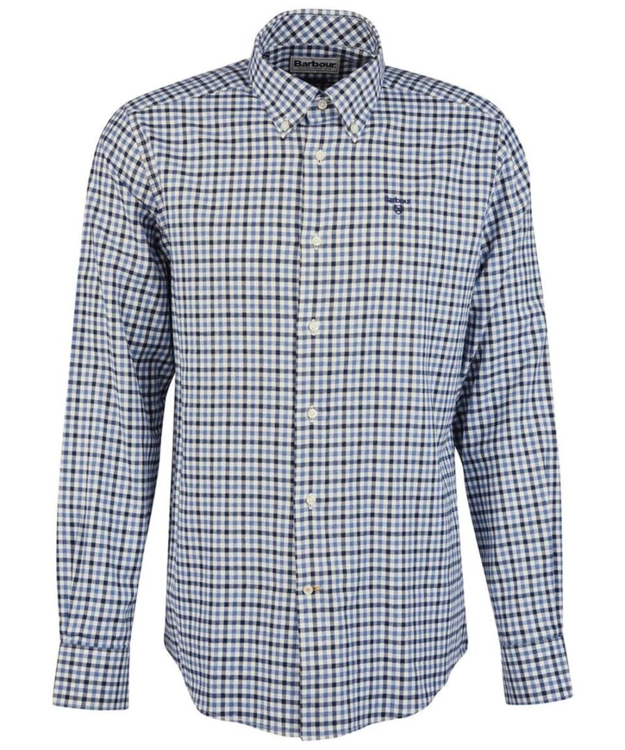 Barbour Finkle Tailored Shirt-Navy