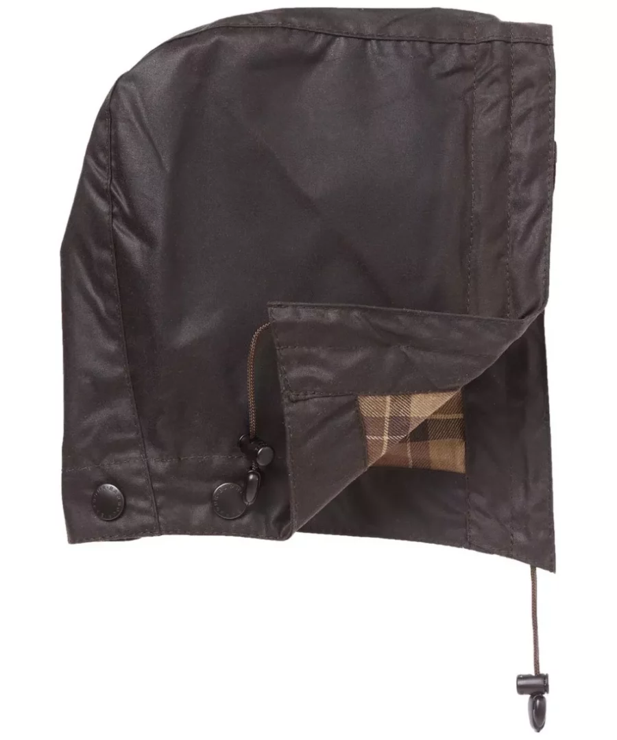 Barbour Waxed Cotton Hood-Rustic