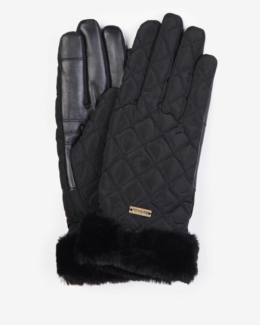 Barbour Norwood Waterproof Gloves-Black