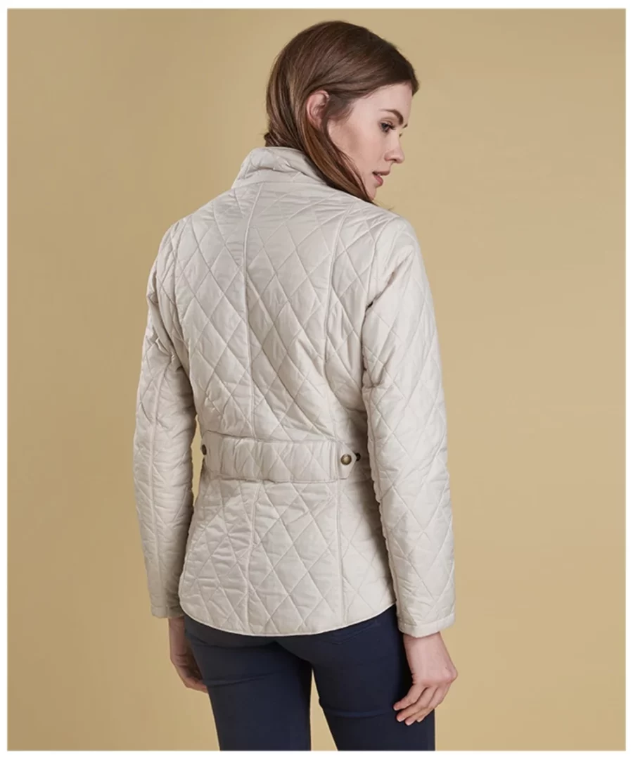 Barbour Flyweight Cavalry Quilt-Pearl/Stone