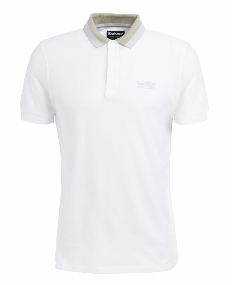 B.Intl Ampere Polo Shirt-White/Paloma/Thistle