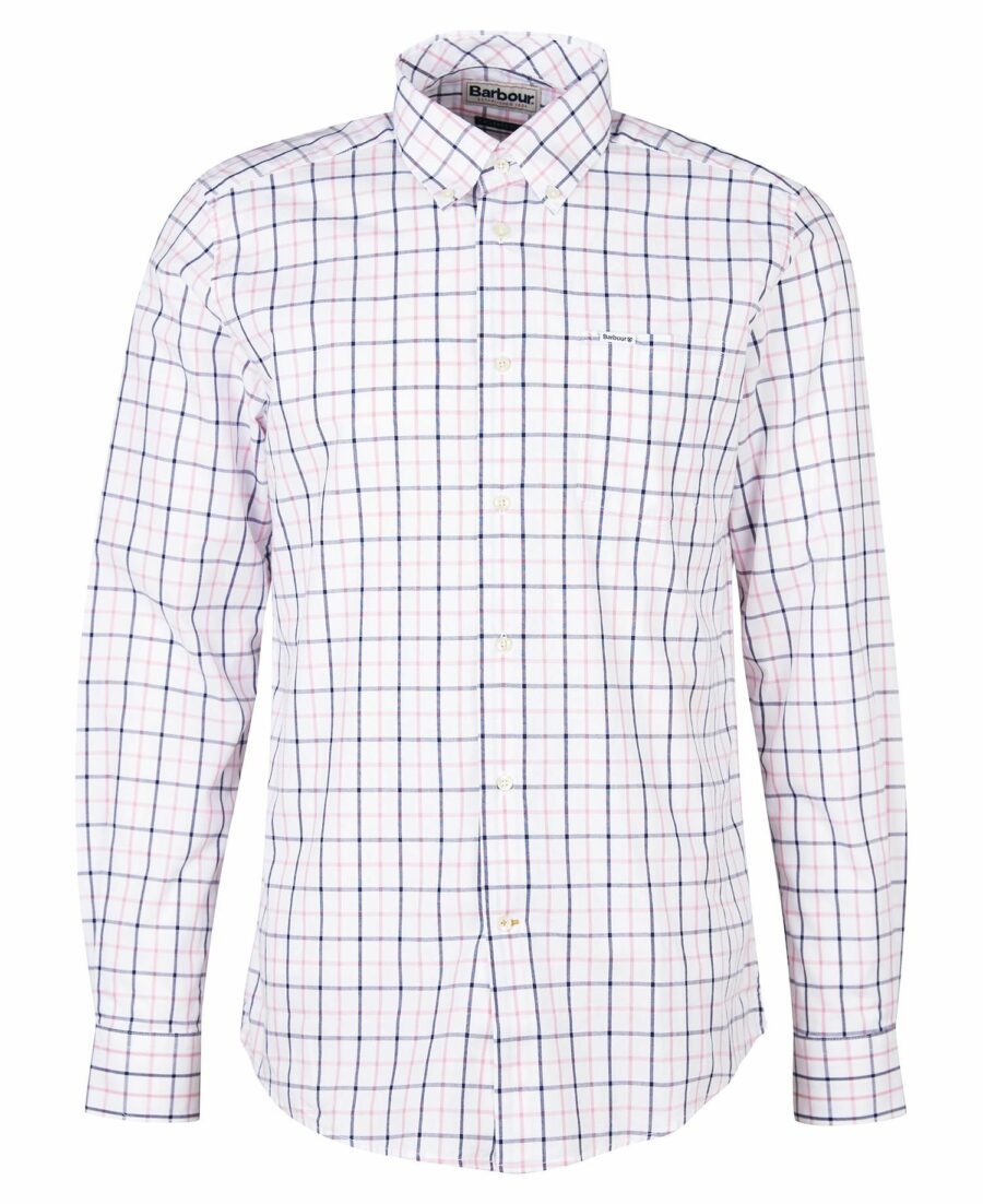 Barbour Bradwell Tailored Shirt-Classic Pink