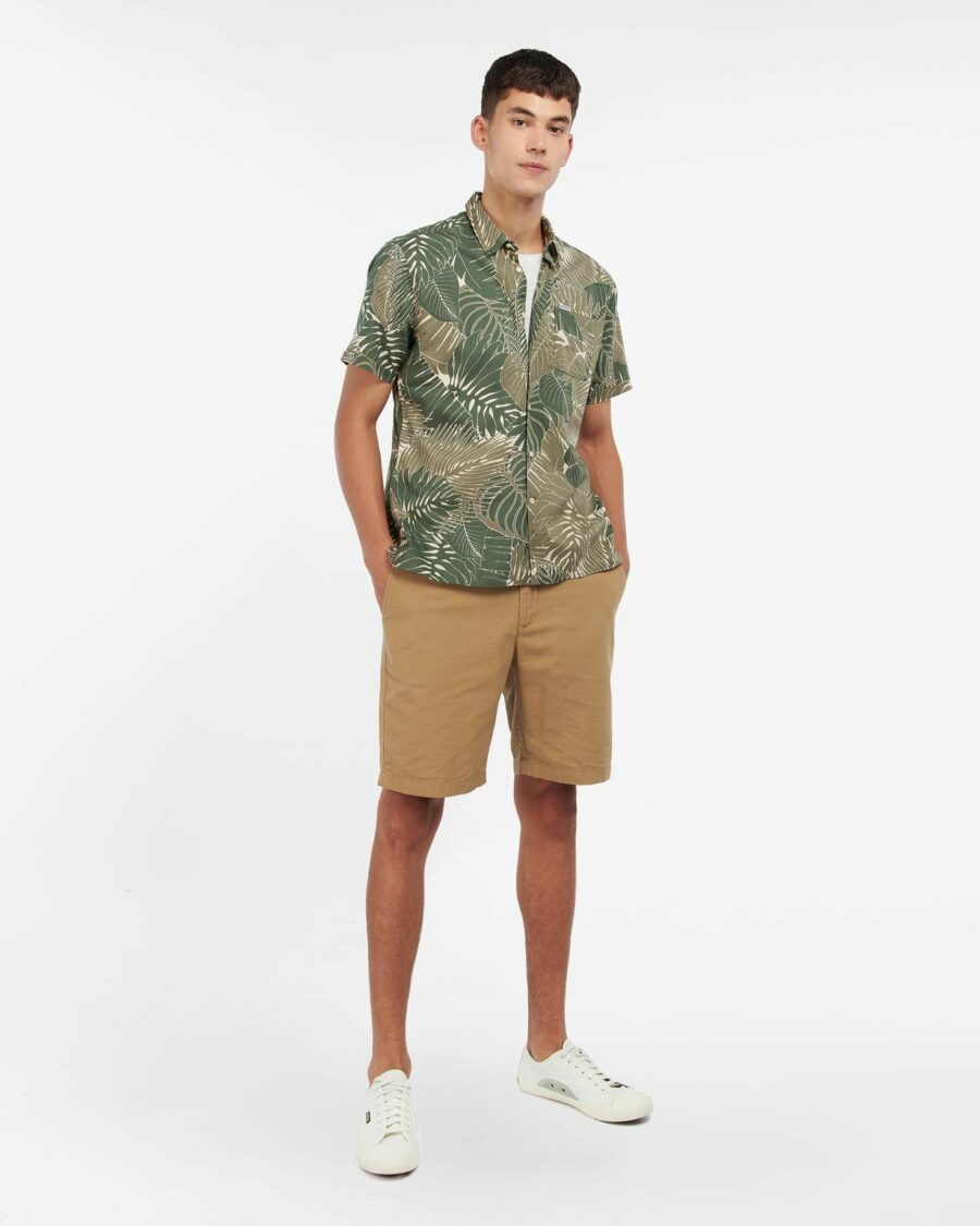 Barbour Cornwall Summer Shirt-Olive