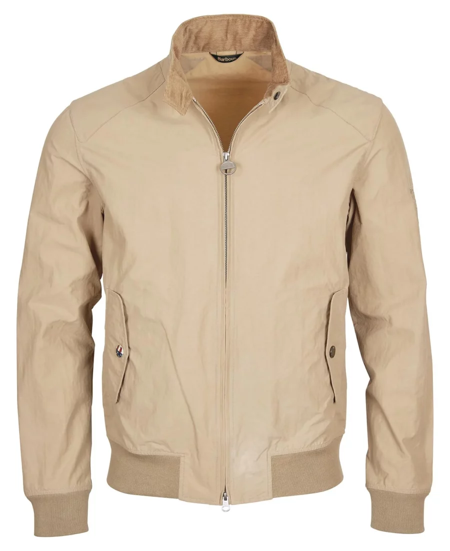 B.Intl Steve McQueen™ Rectifier Harrington Jacket-Military Brown