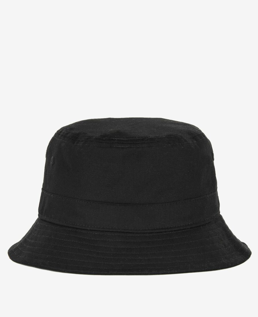 Barbour Cascade Bucket Hat-Black