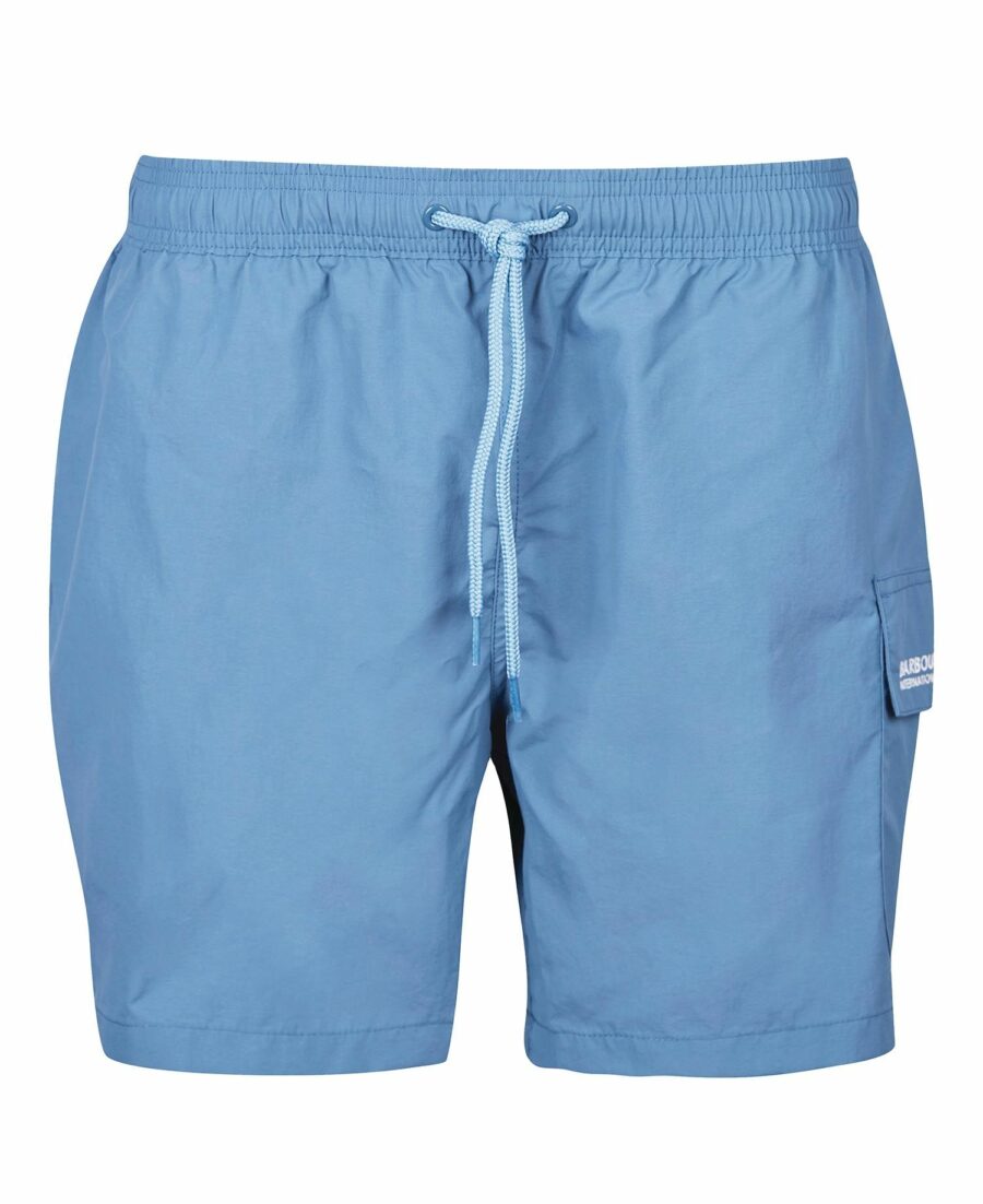 B.Intl Tourer Pocket Swim Shorts-Blue Horizon