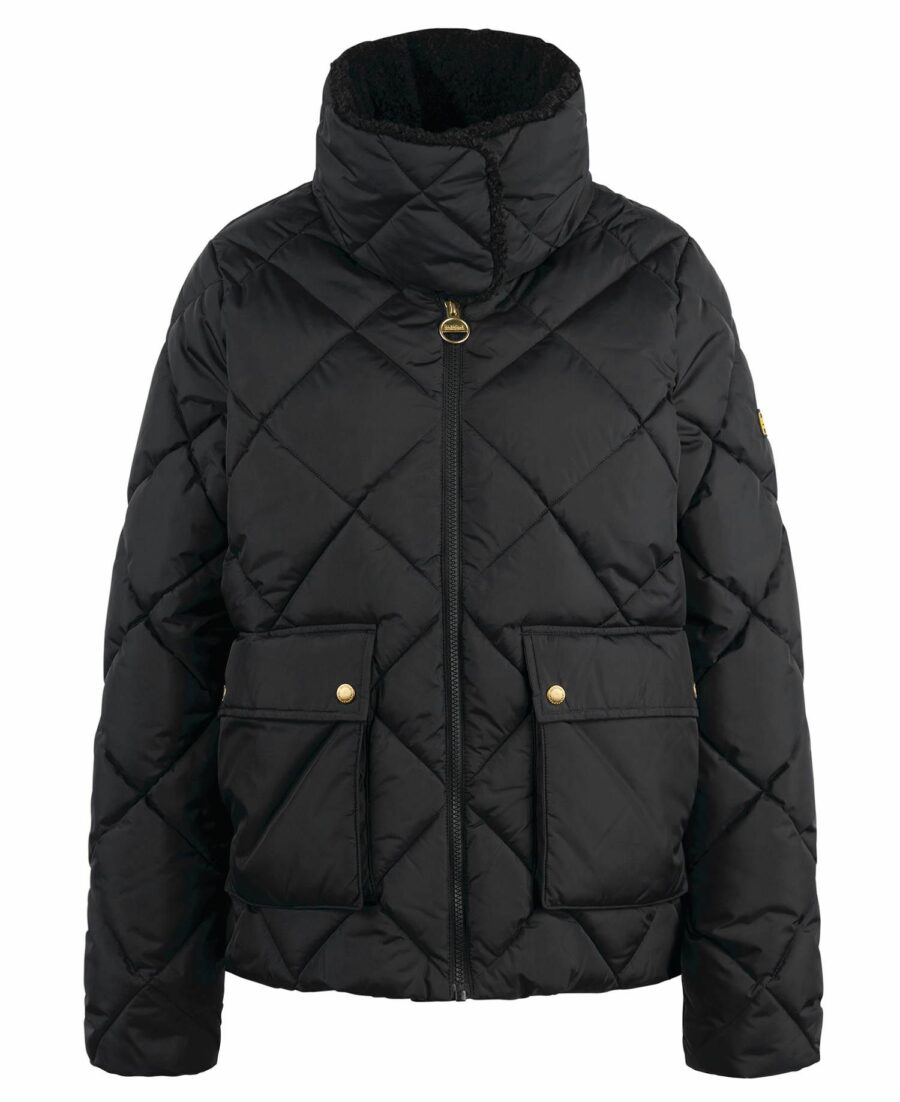 Barbour International Norton Quilted Jacket-Black