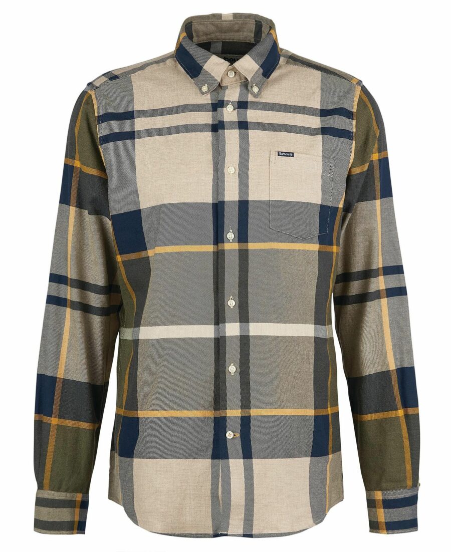 Barbour Dunoon Tailored Shirt-Forest Mist